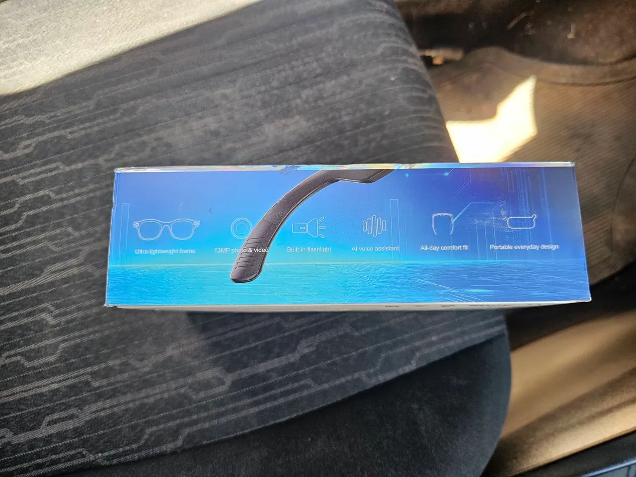 Óculos Smart Microwear W AI 3 Pro com Câmera e IA - Novo - Foto 3