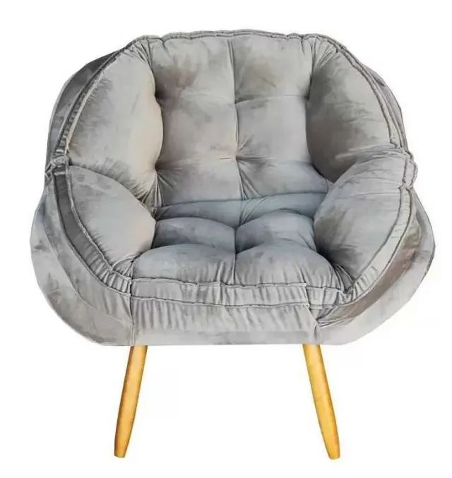 Poltrona Decorativa Verona Suede Deluxe   - Foto 2