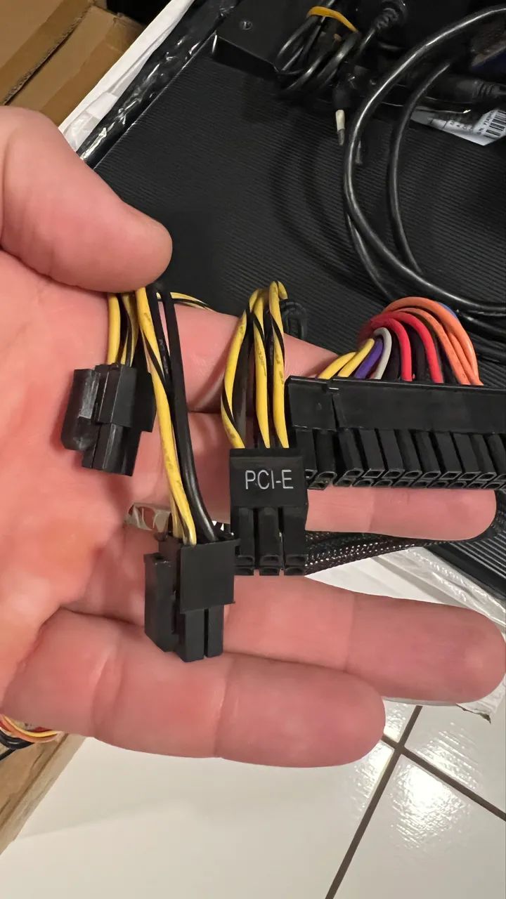 Fonte ATX 370w Real com Plug pciex pra Computador  - Foto 5