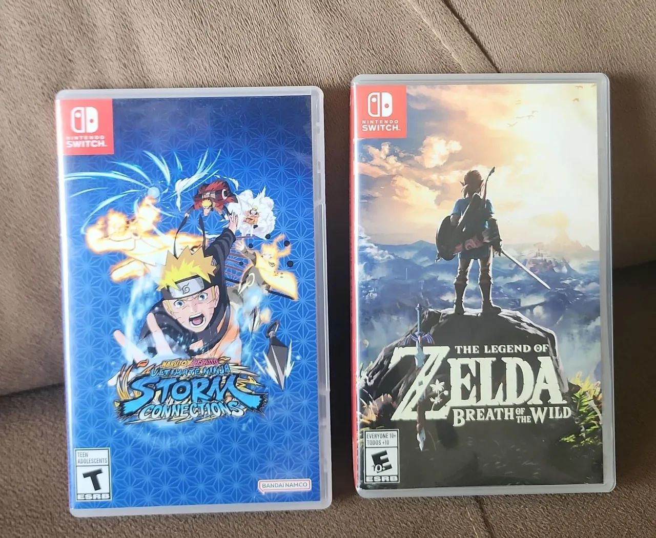 Zelda breath of the wild Naruto Shippuuden Nintendo switch - Jogos