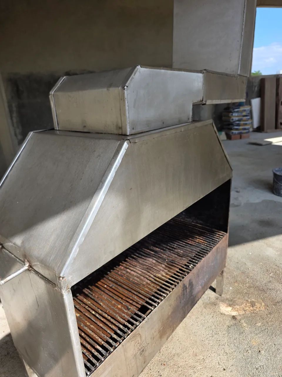 CHURRASQUEIRA INOX LANCHONETE 