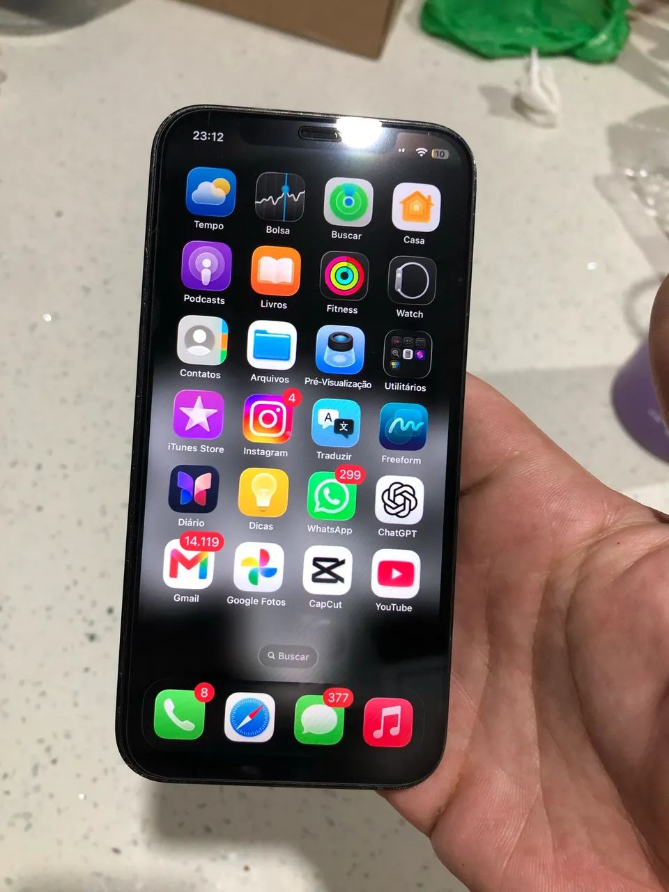 iPhone 12 Pro 128gb Face ID on bateria 100% - Foto 2
