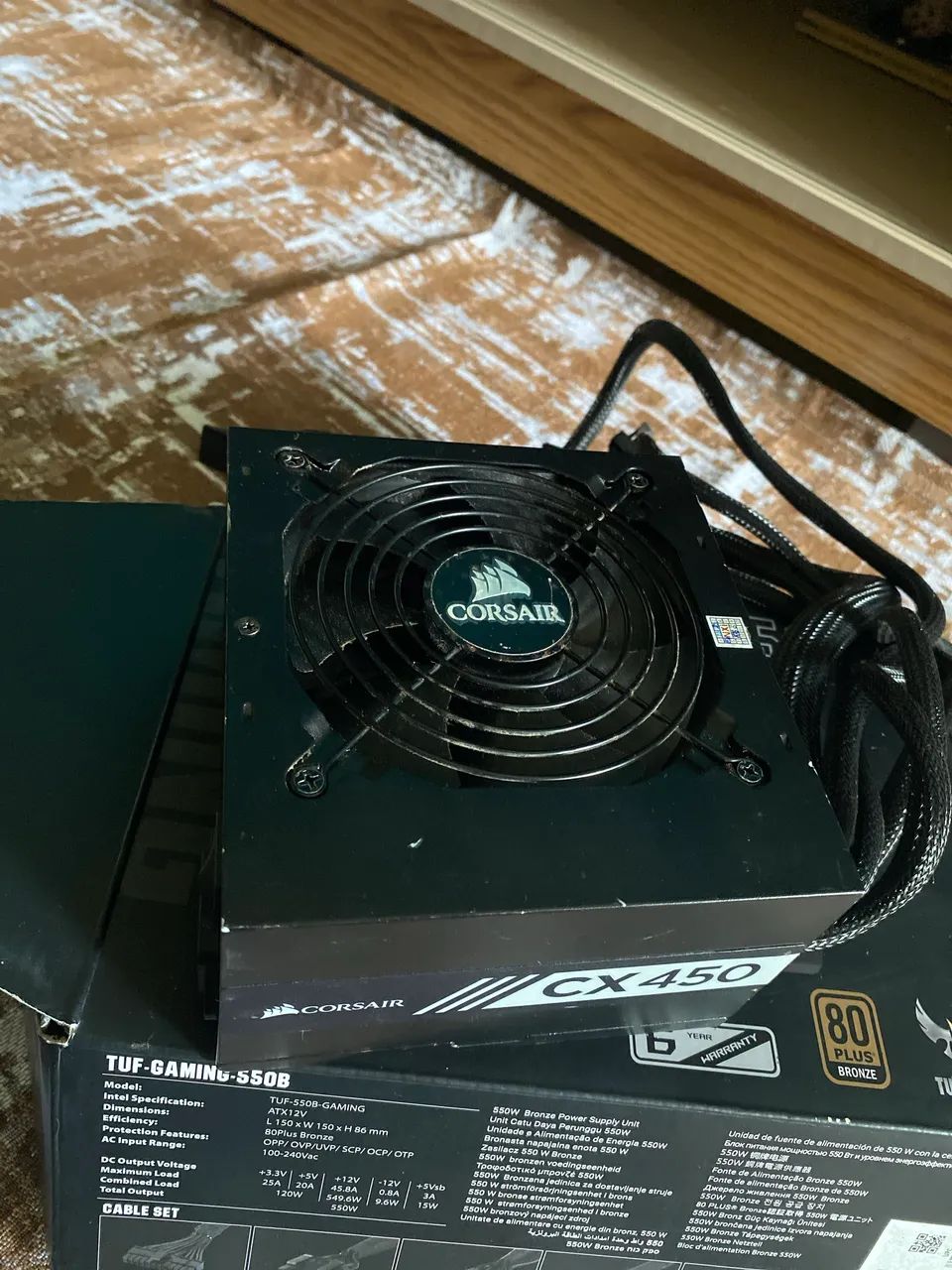 FONTE CORSAIR CX450W - Foto 2