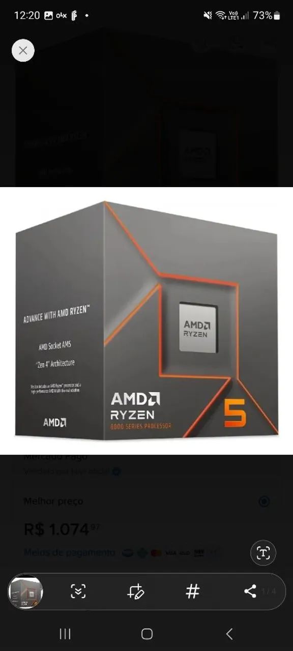 processador ryzen 5 8400F - Foto 2