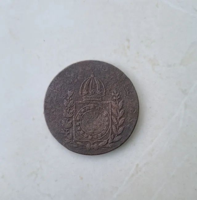 Moedas raras de 40 e 20 reis bronze. - Foto 4