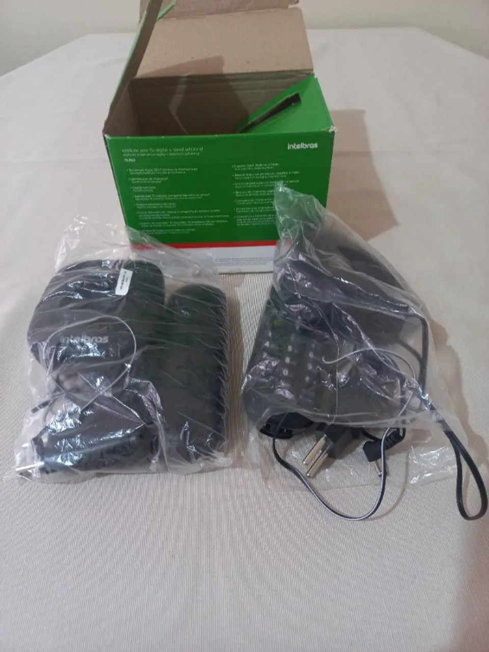 Telefone sem fio Intelbras modelo Ts 2512 digital com ramal adicional Preto  - Foto 4