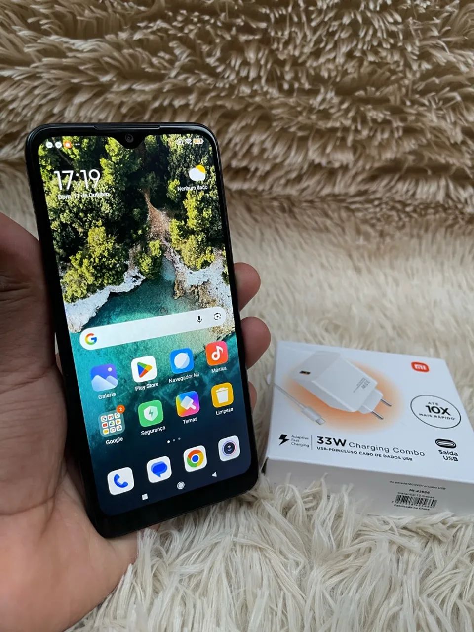 Celular xiaomi redmi note 8t 128gb funcionando perfeitamente
