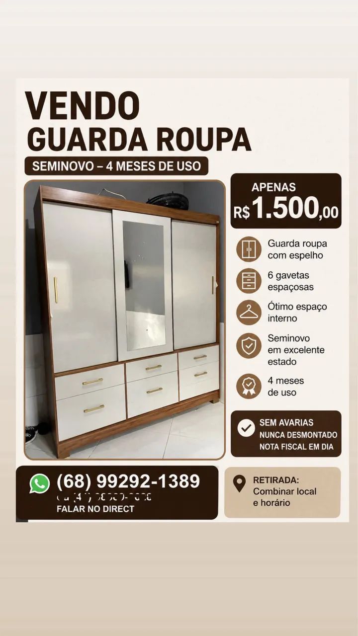 Móveis a venda armário 