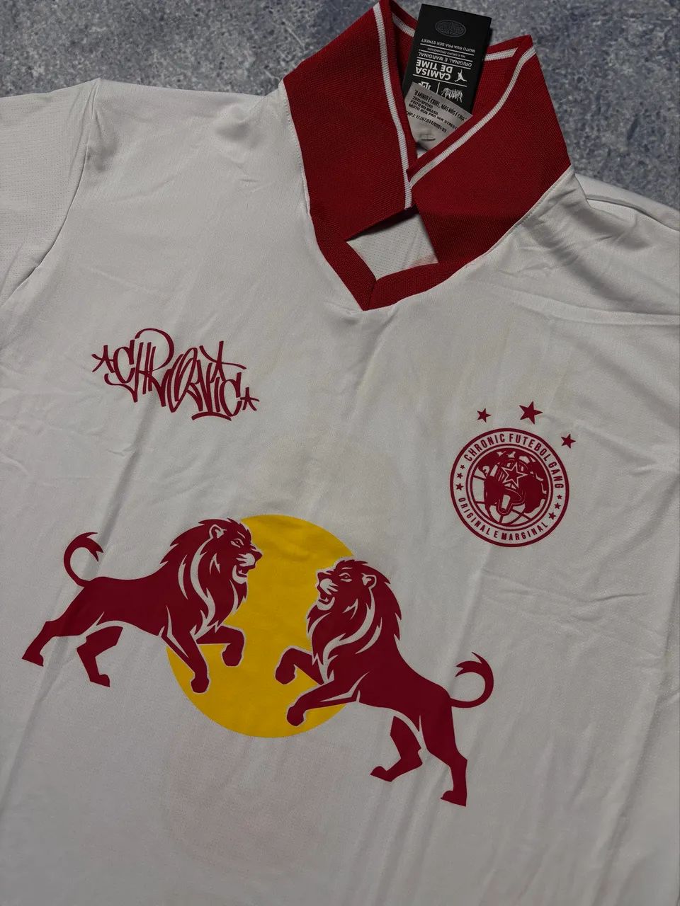 Camiseta De Time Chronic - (G) - Branca  - Foto 2