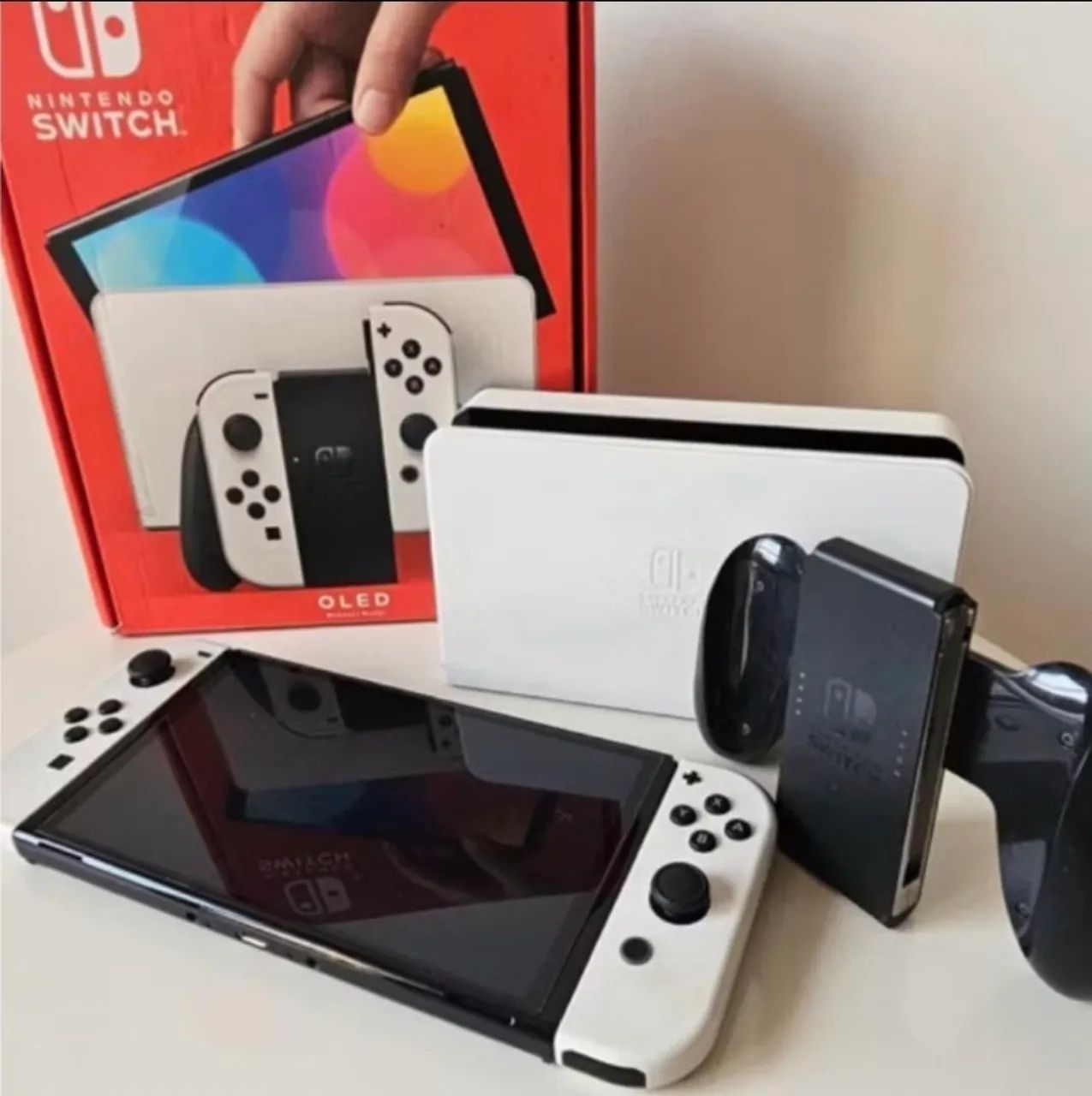 NINTENDO SWITCH OLED DESBLOQUEADO - Foto 5