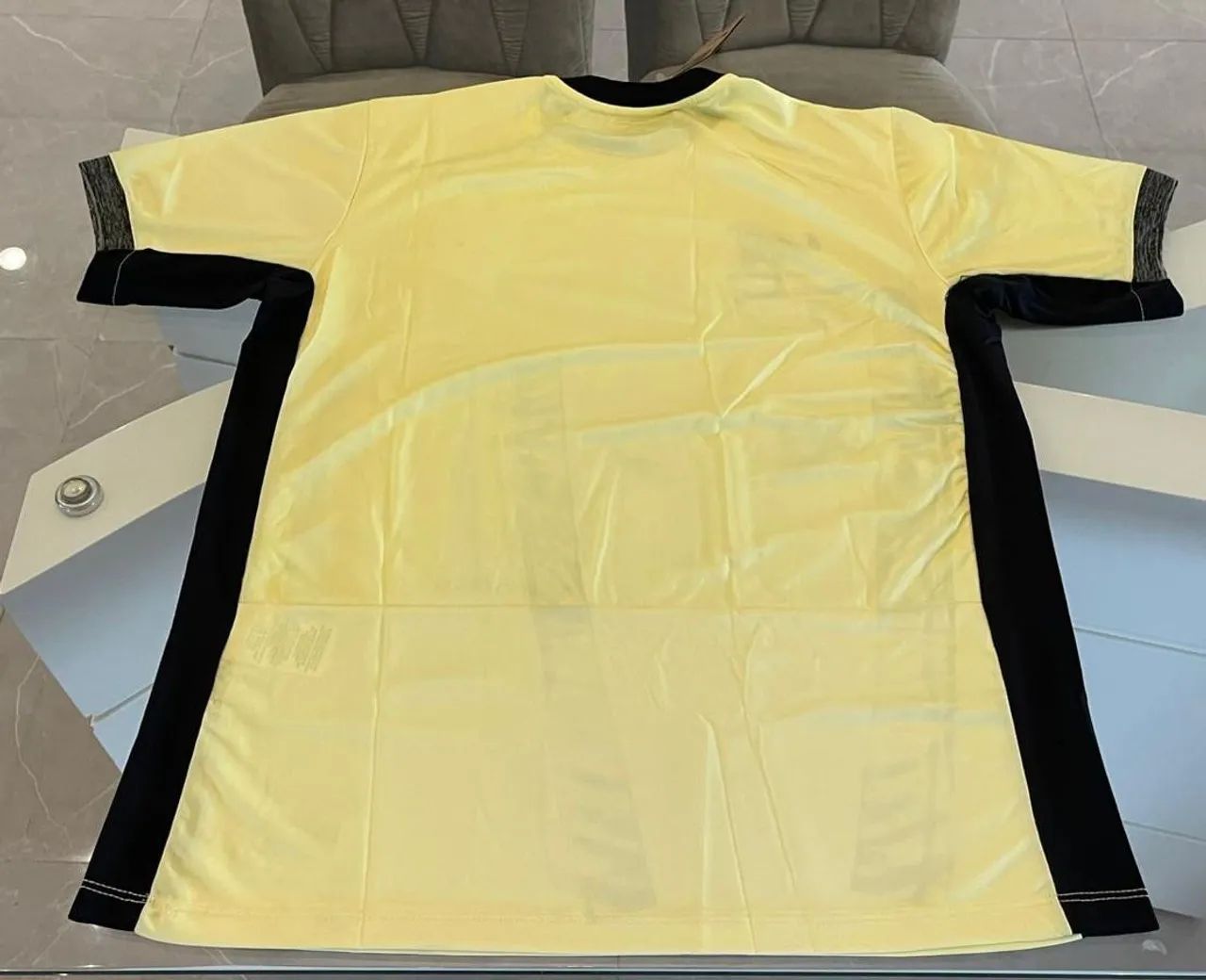 CORINTHIANS 23/24 - AMARELA - CAMISA III - NACIONAL PREMIUM - NOVAS!  - Foto 2