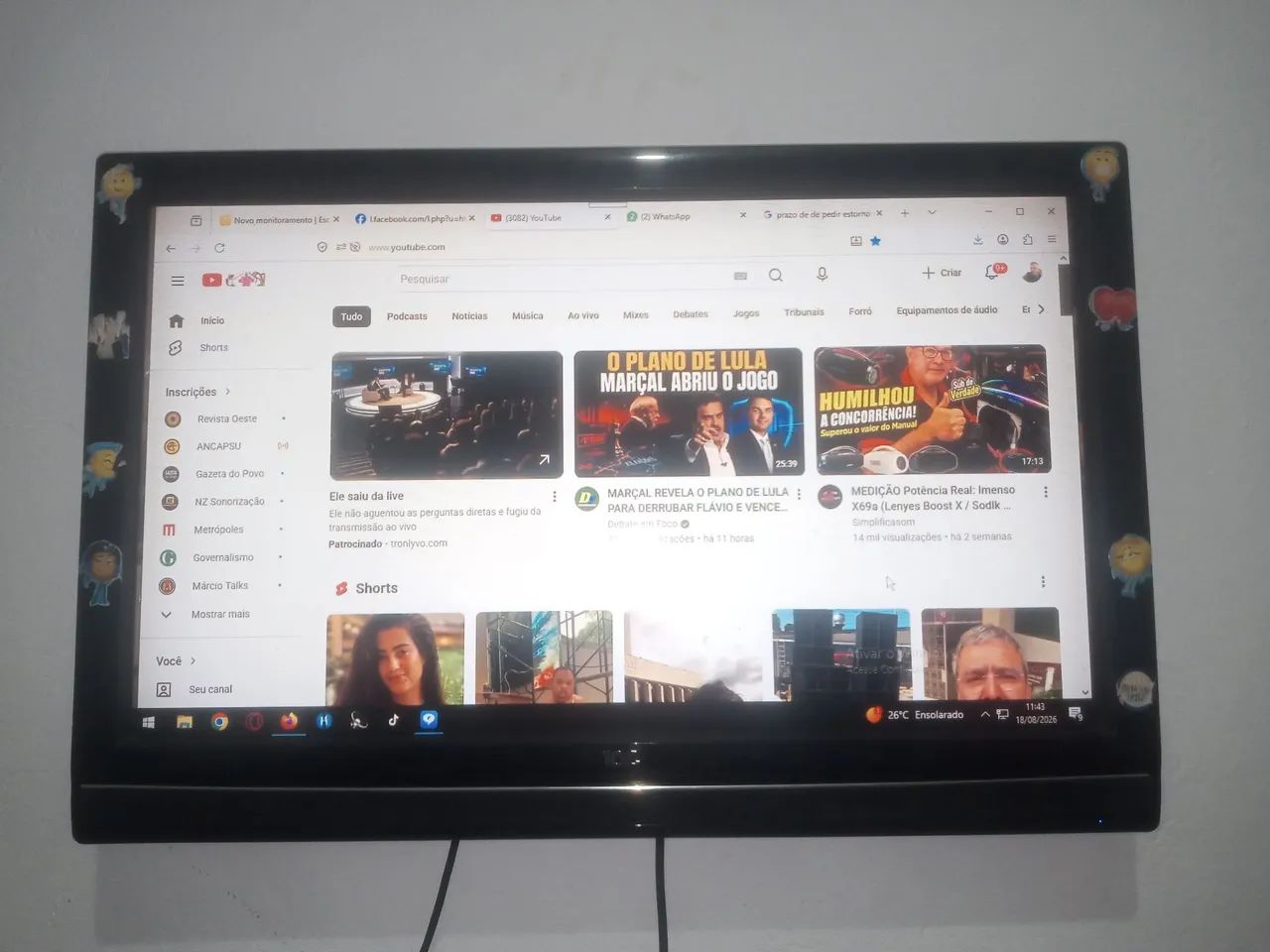 Vendo 1 Tv 32 polegadas de marca Aoc