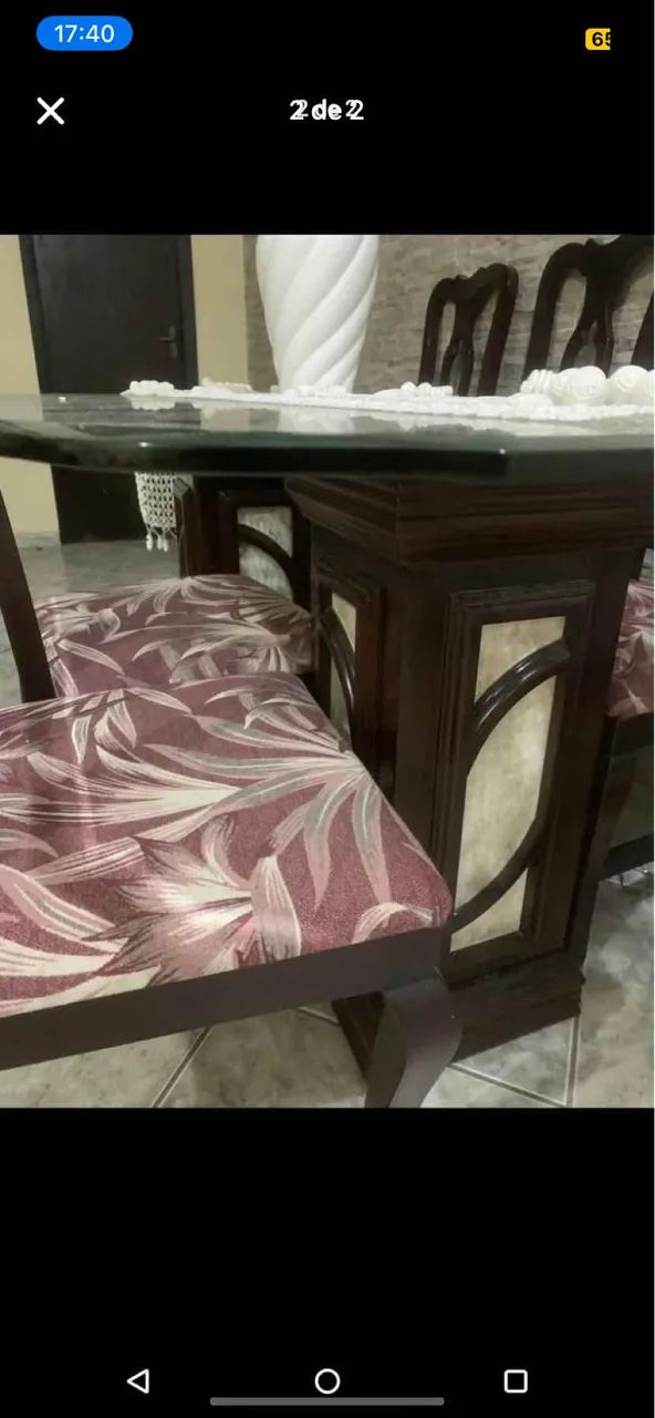 Mesa de jantar com 5 lugares !  - Foto 2