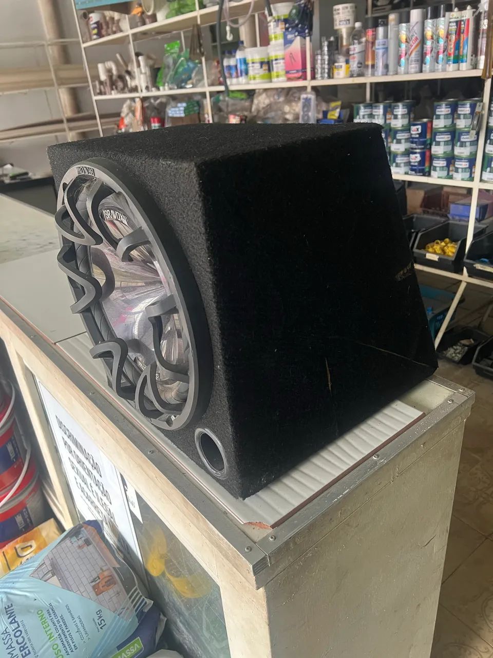 Subwoofer Bravox 400 + módulo falcon 320 rms! - Foto 2