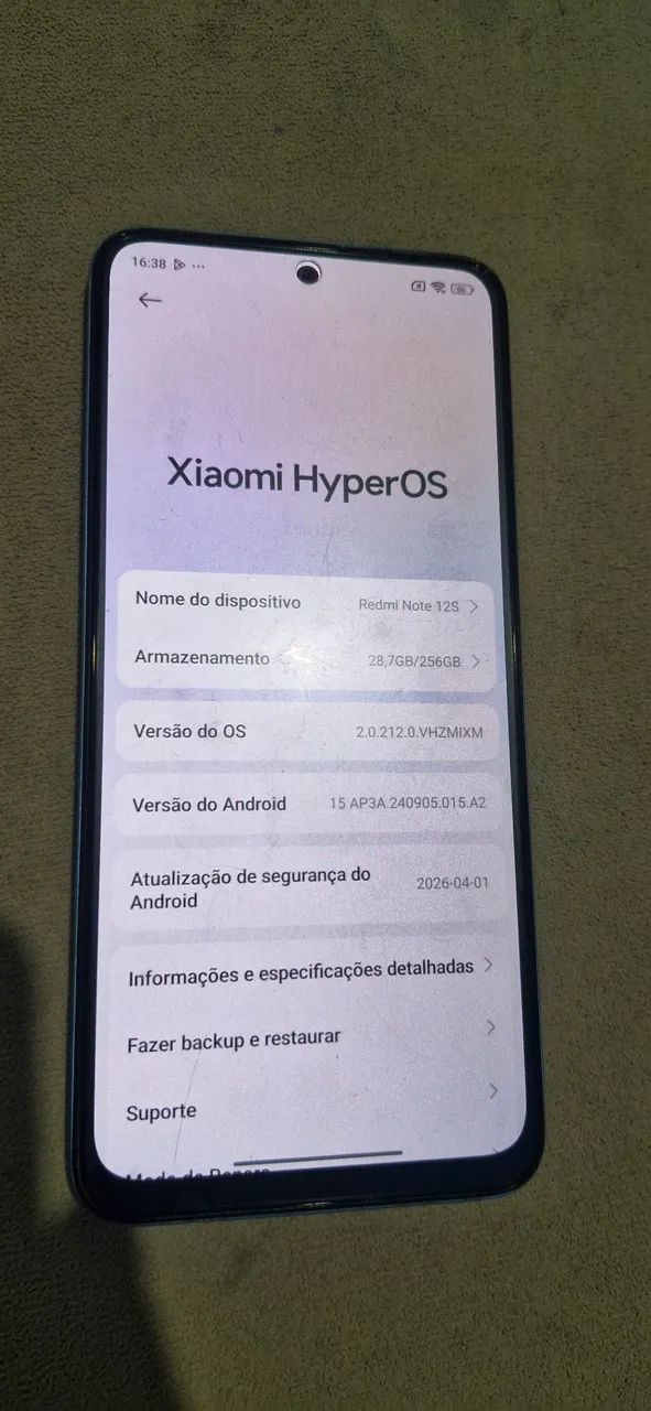 Redmi note 12s 256gb