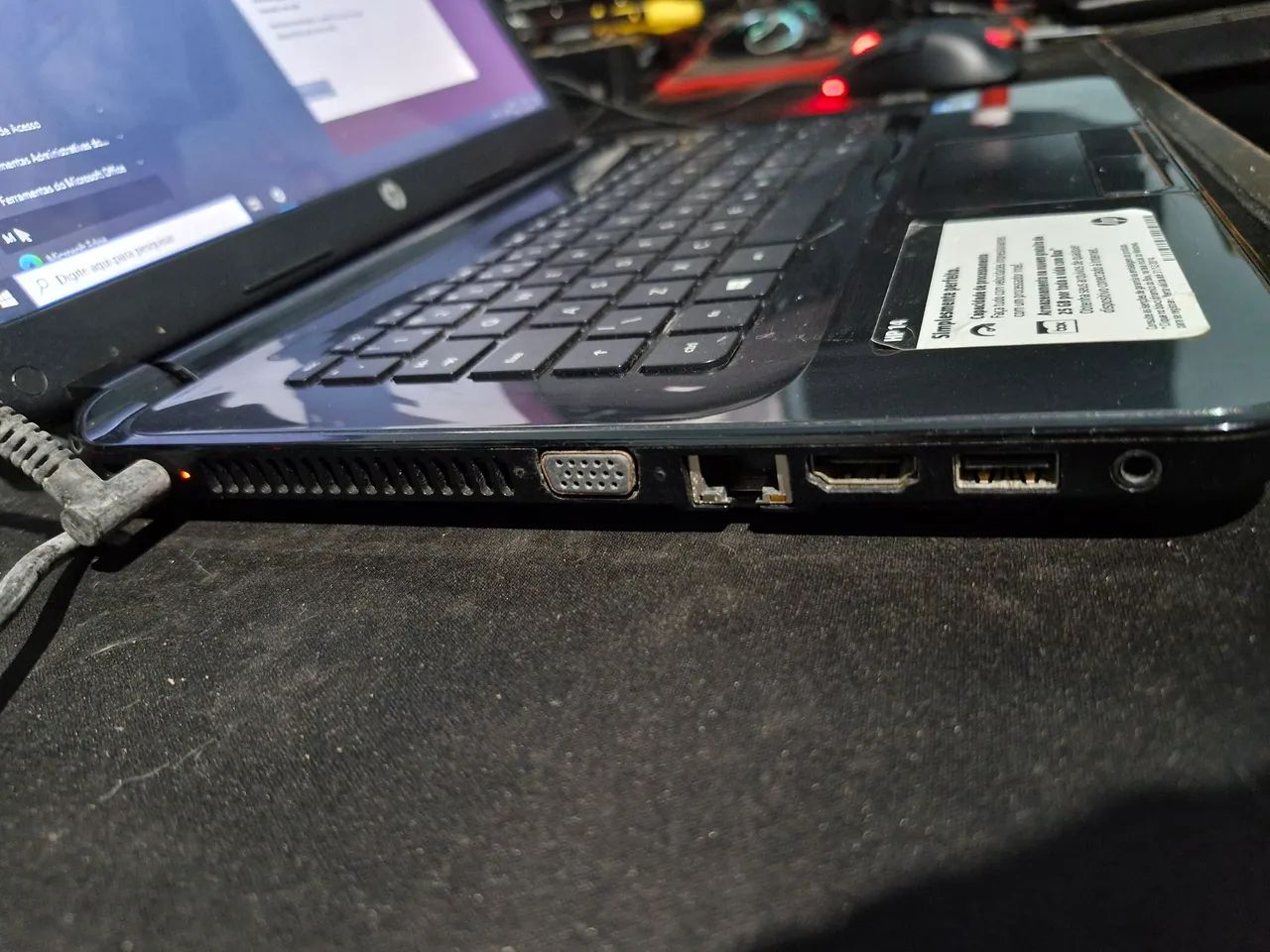 Notebook HP | core i3 | 8GB de ram | tela 14" | Windows 10 + Office | Bateria Viciada - Foto 3