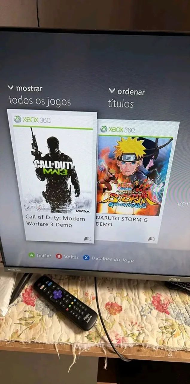 Xbox 360 com jogos  - Foto 4