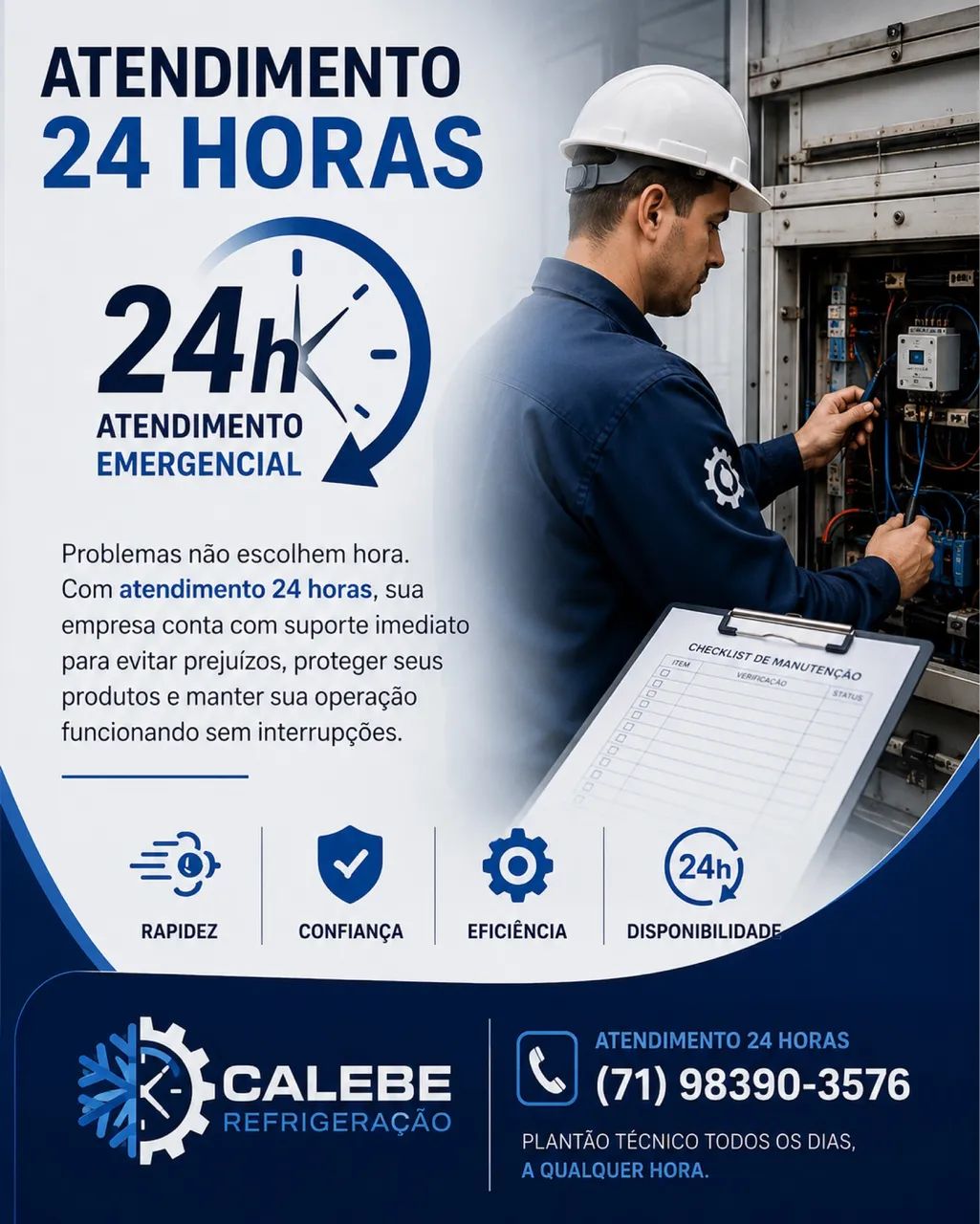 Manutenção em refrigeração 