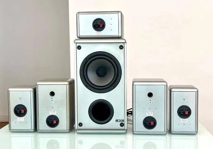 Conjunto de 6 Caixas Acústicas LANDO Merlin 75/100 + Subwoofer D150 AKTIV - 100% - Foto 2