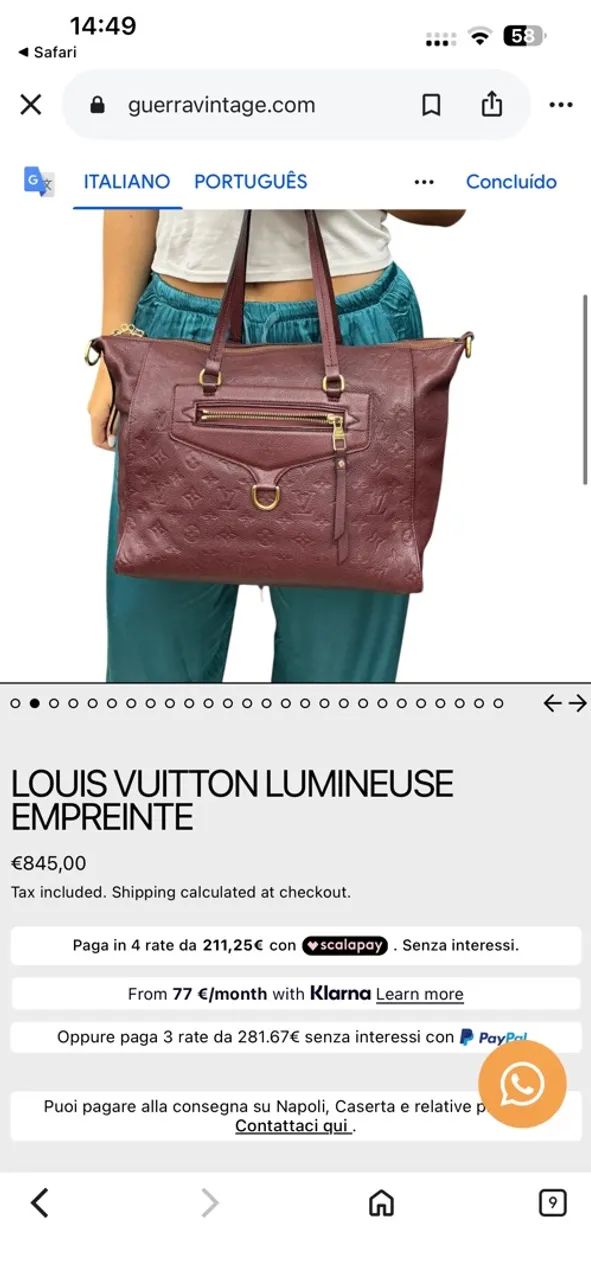 Bolsa Louis Vuitton 