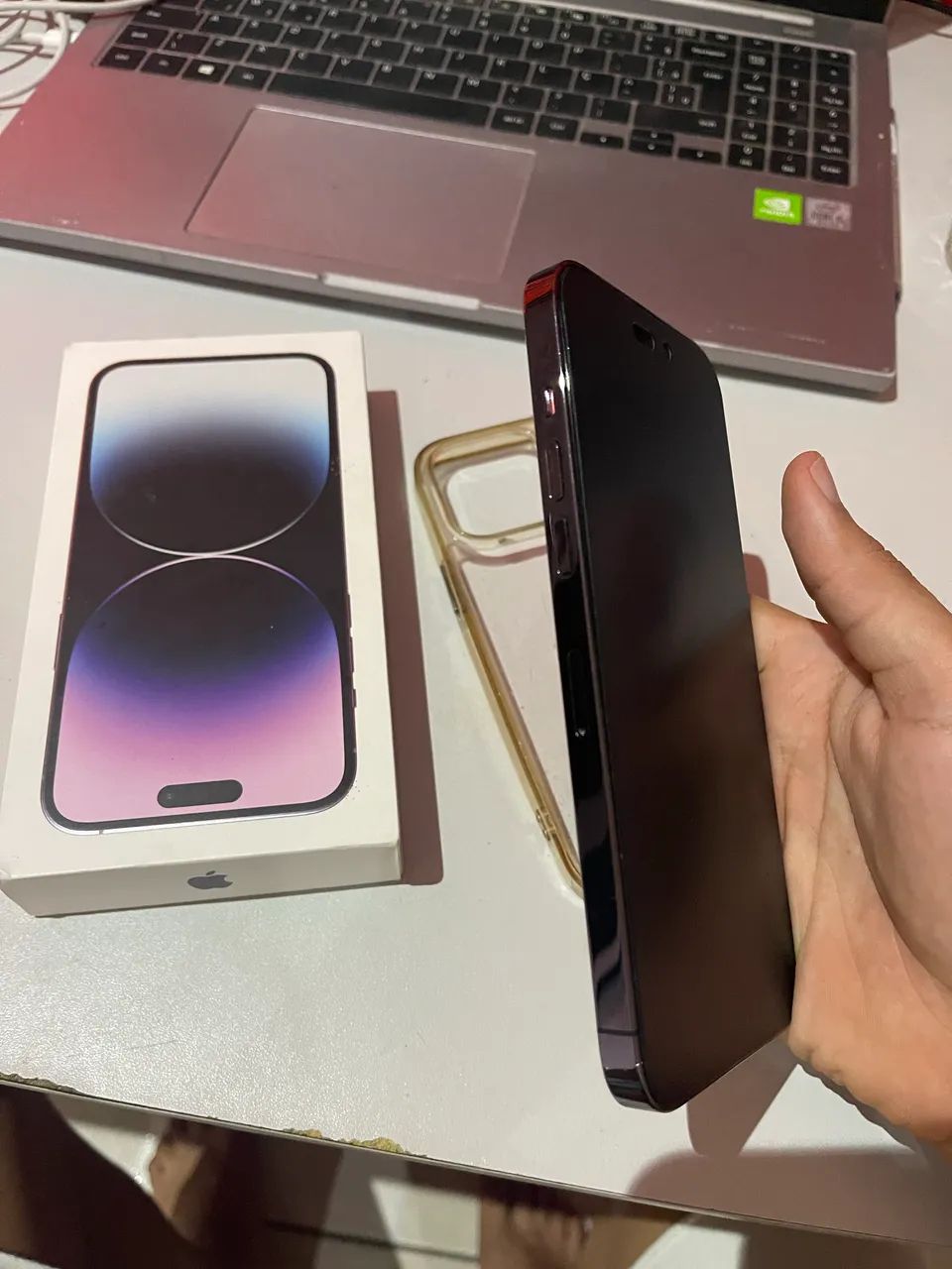 IPHONE 14 PRO MAX 256gb Roxo Profundo - Foto 2