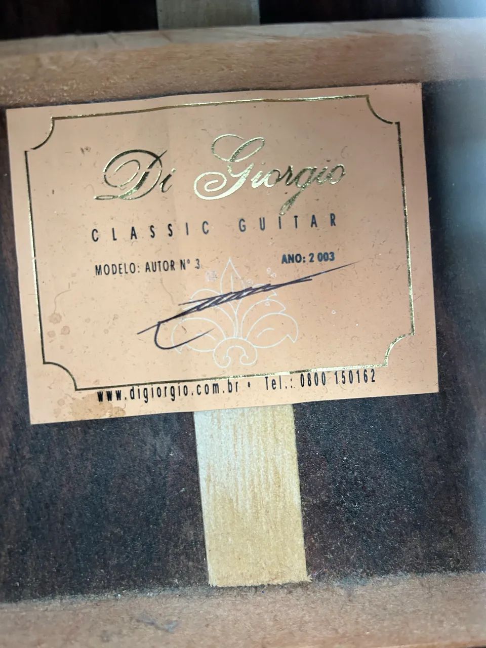 Violão di giorgio (2003) o ícone da bossa nova!