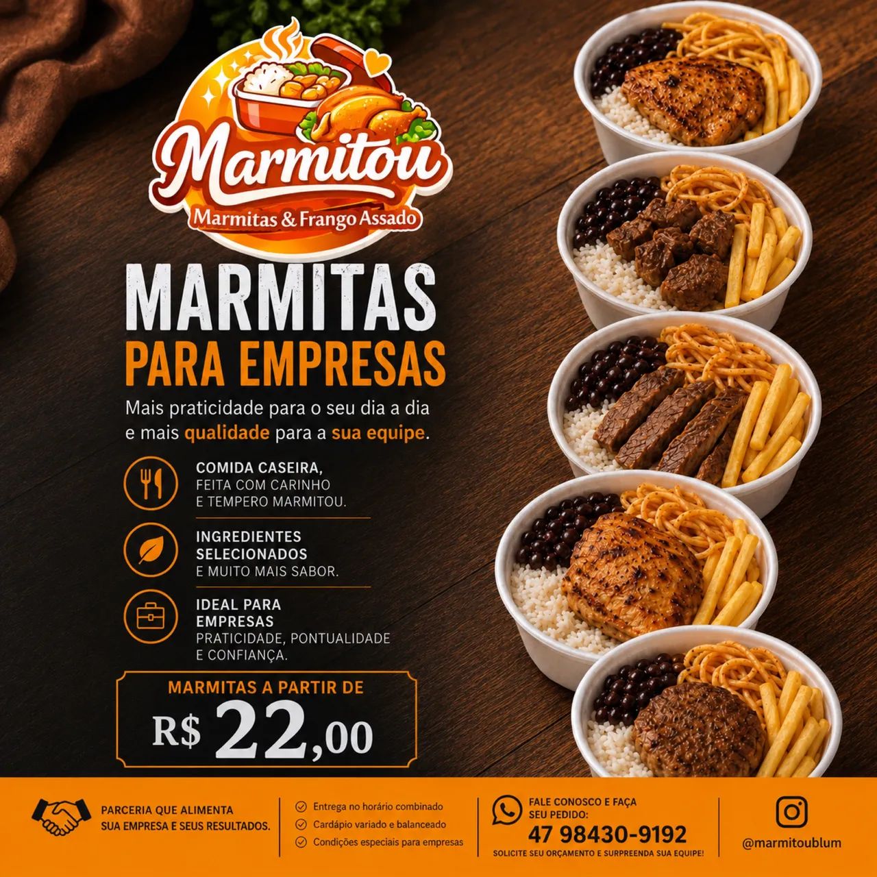 MARMITAS EMPRESARIAIS 