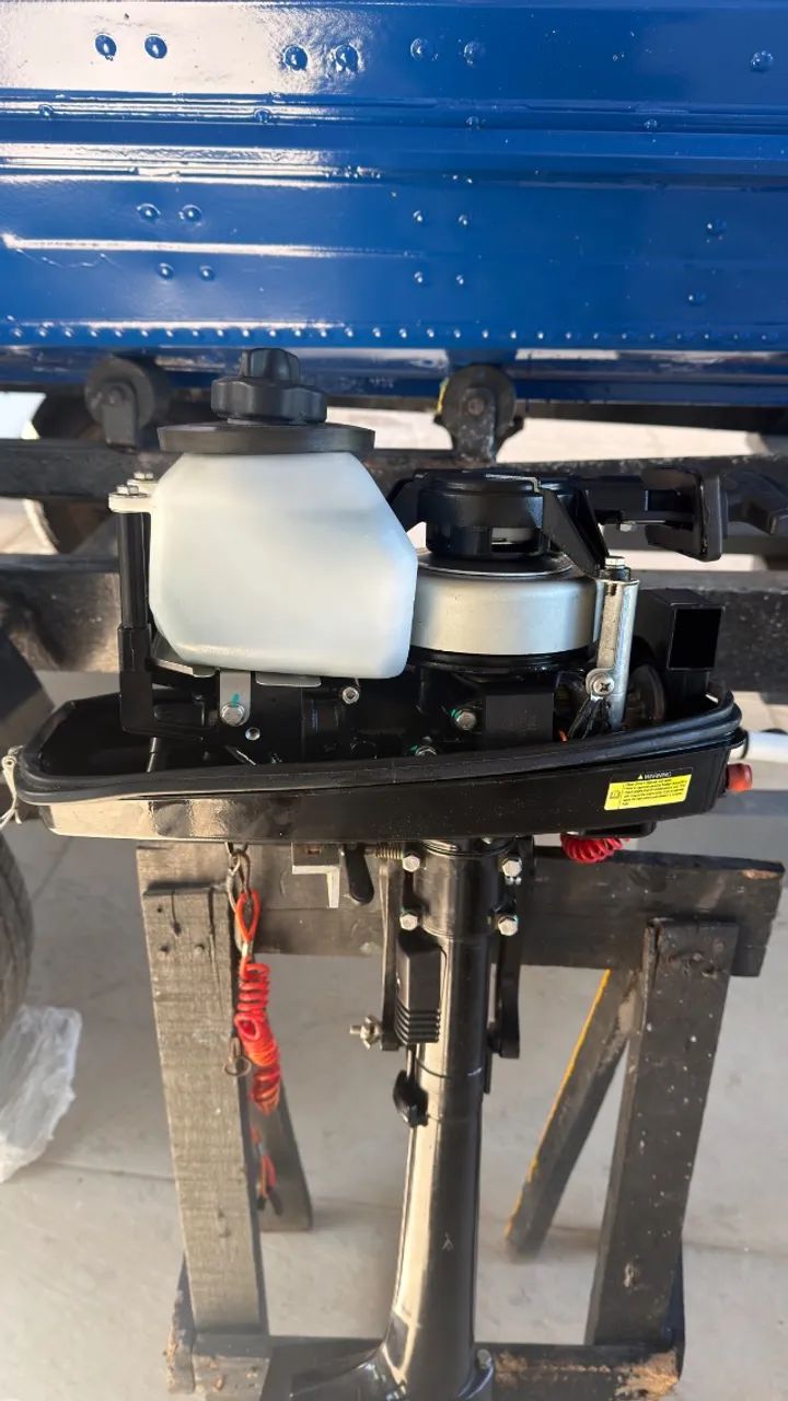     Motor de Popa Hidea 3HP 2T - Quase Zero + Extensor - Foto 3