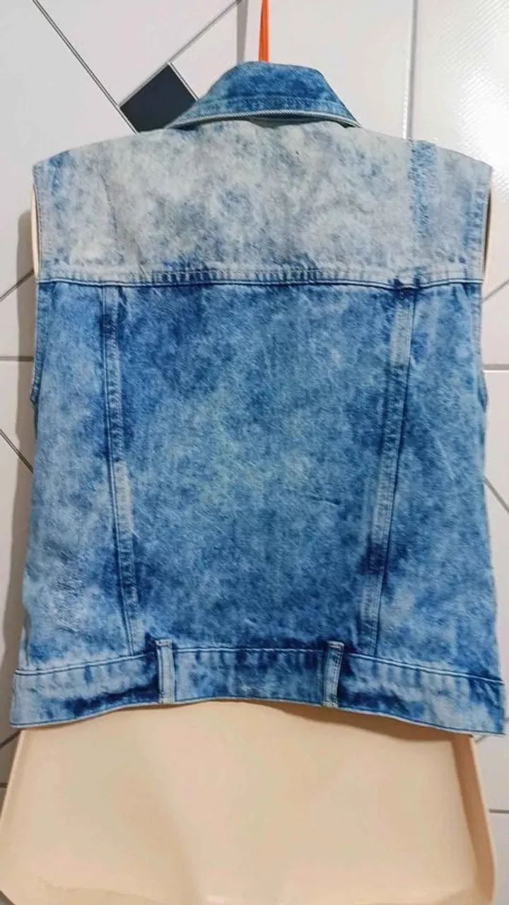Colete jeans da marca pool.jeans - Foto 2