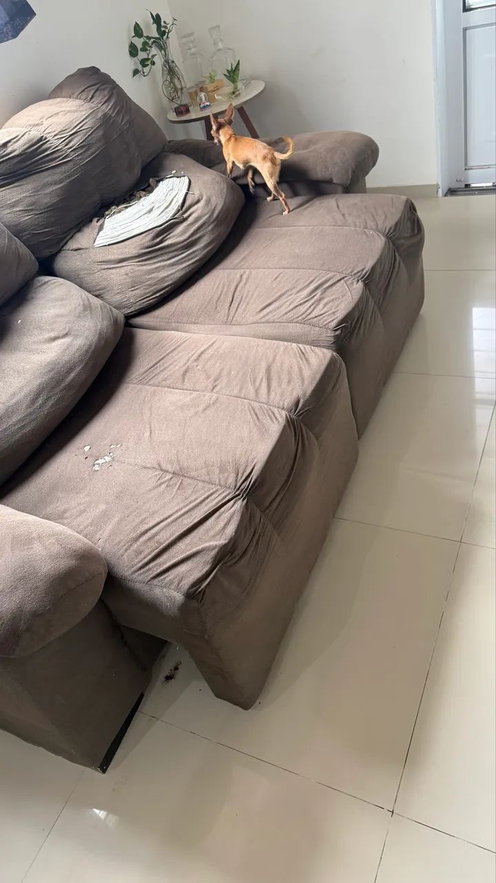 Sofá com a avaria  - Foto 3
