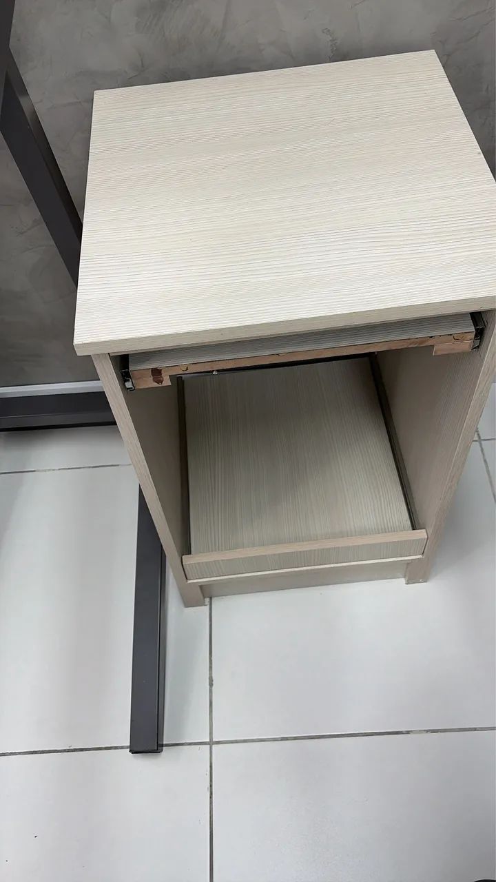 Mesa para escritório e aparador cpu - Foto 4
