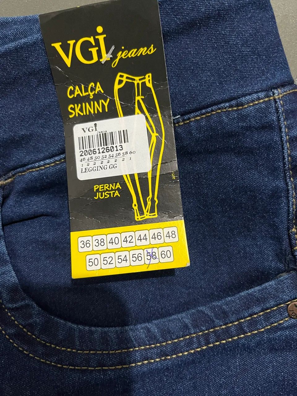 Calça plus size, numeração 58( nova) - Foto 4