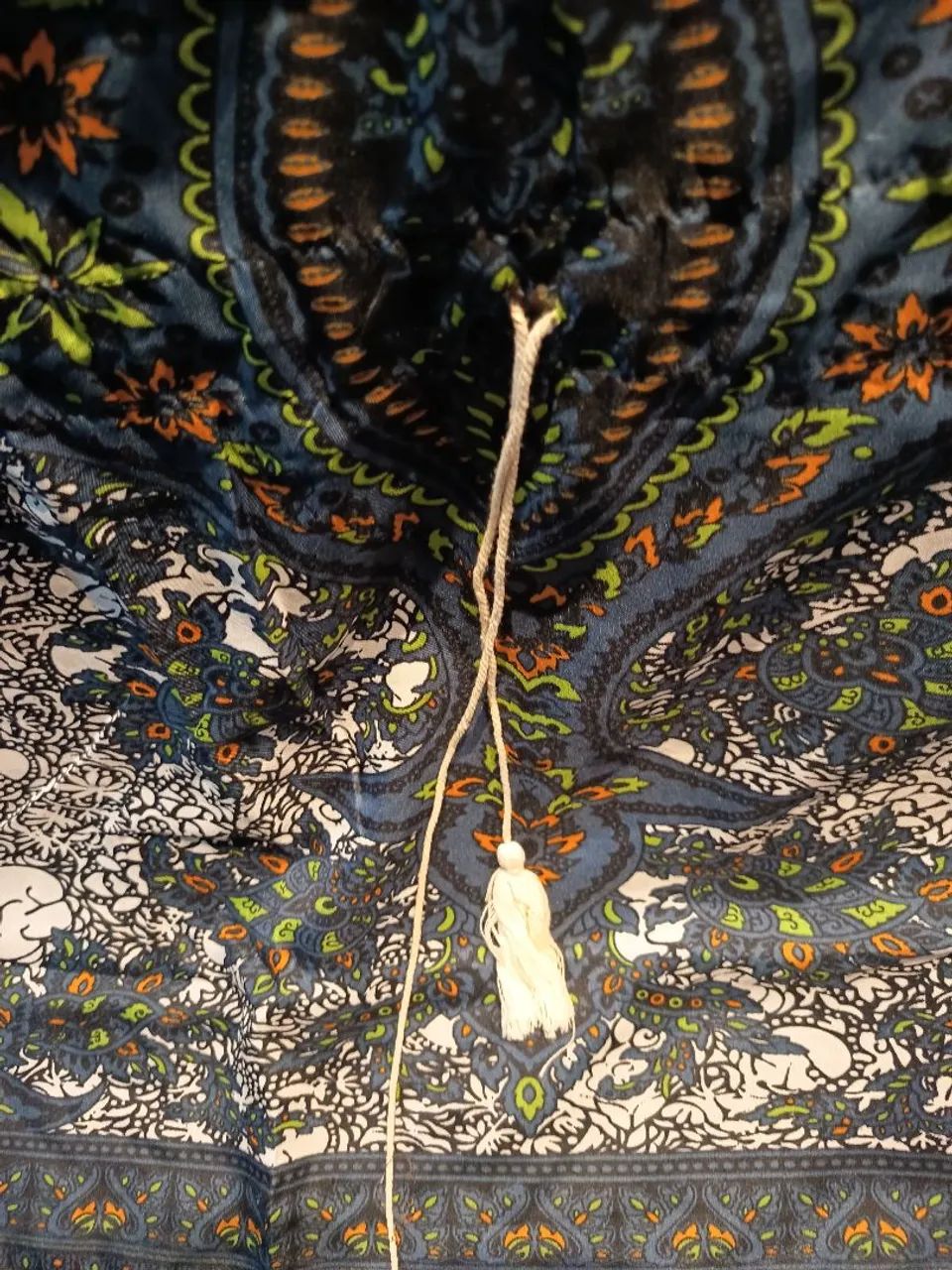 Kaftan saída de praia Boho chic - Foto 3