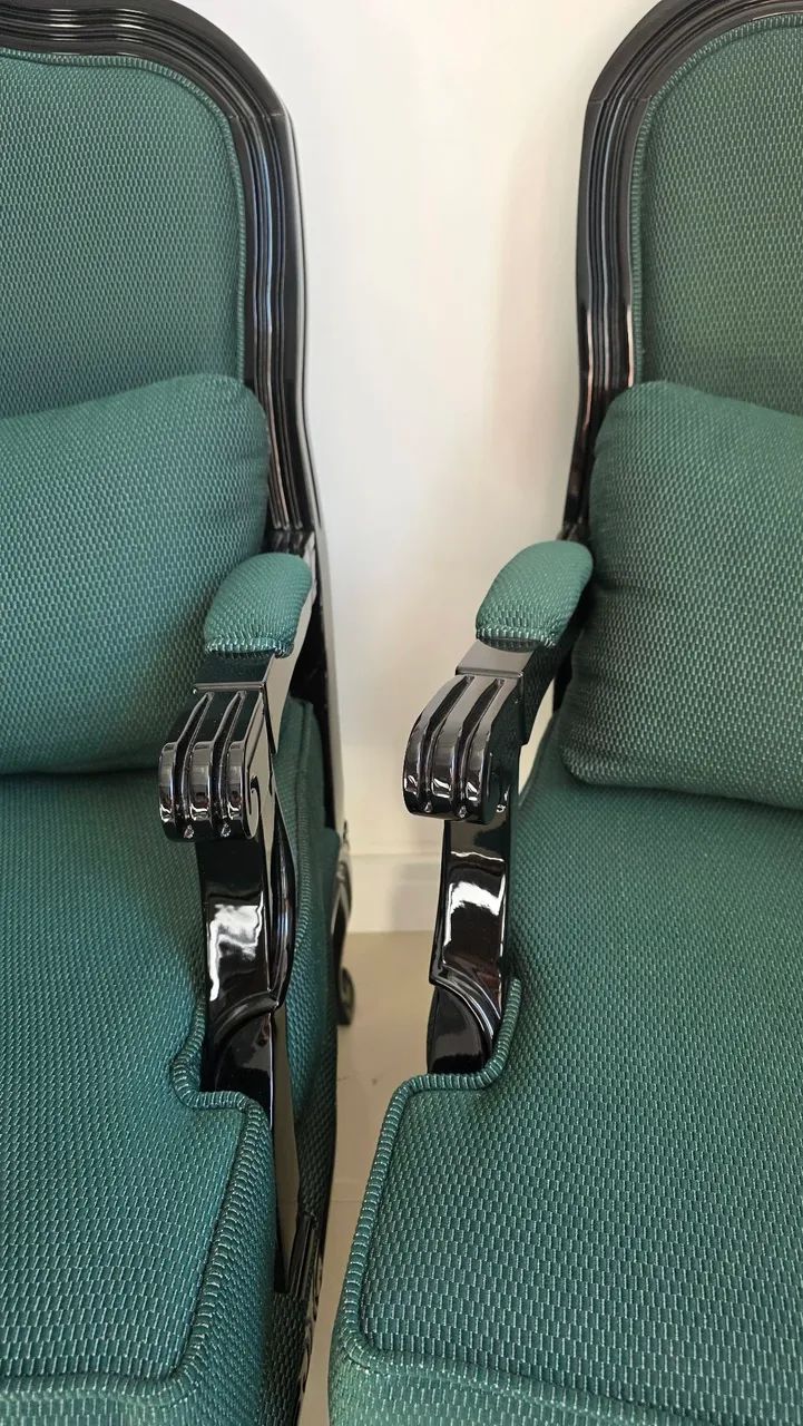 Vendo 2 cadeiras estilo Luis XV - Foto 4