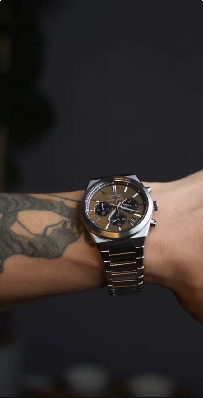 Relógio masculino Seiko ssb455