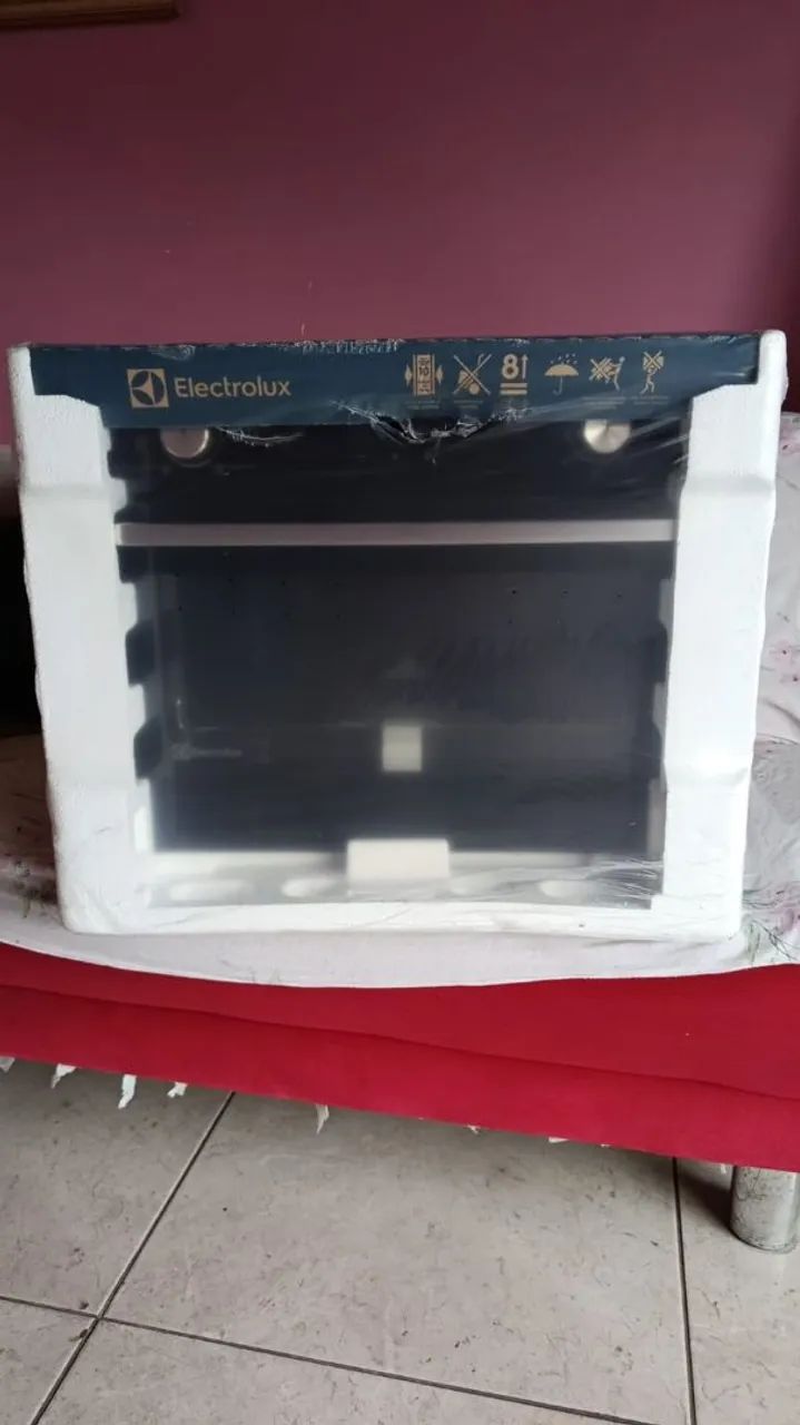 Forno elétrico e cooktop 4 bocas Electrolux - Produto Novo
