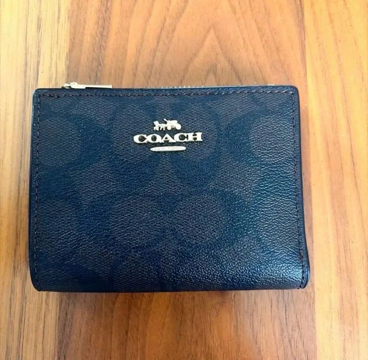 CARTEIRA ORIGINAL COACH PRETA