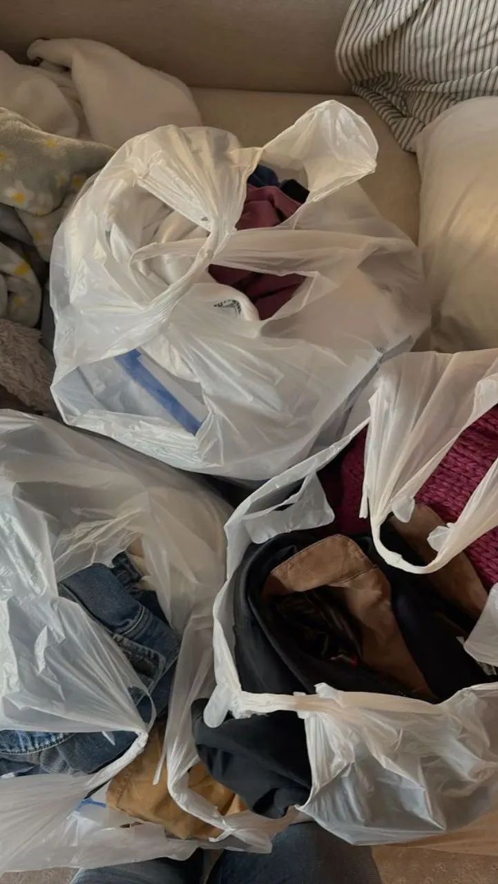 Lote de roupas de desapego