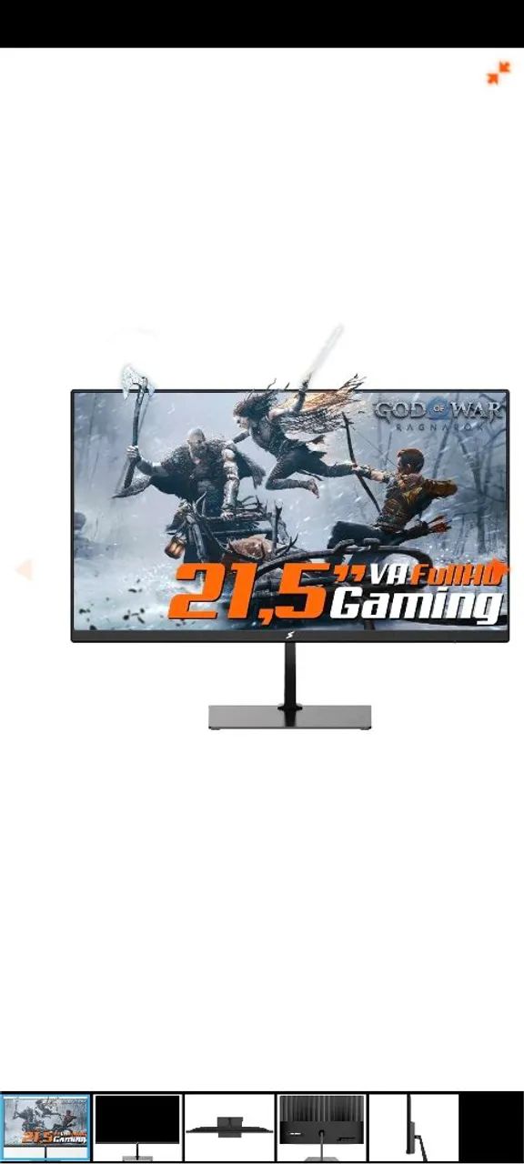 Monitor Gamer SuperFrame View, 21,5 Pol, SFV22H2F - Foto 3