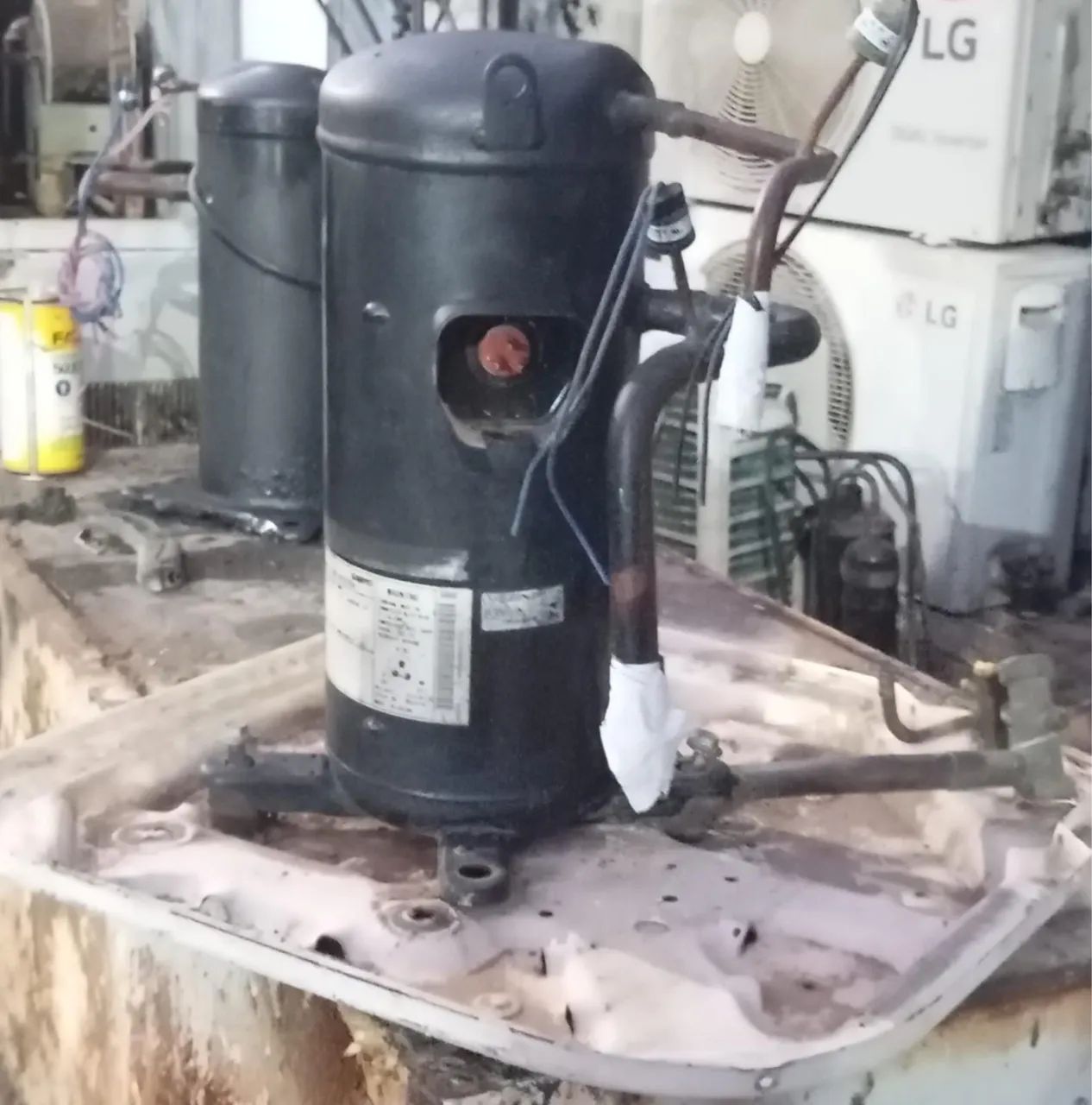 Motor compressor R410 e R22 