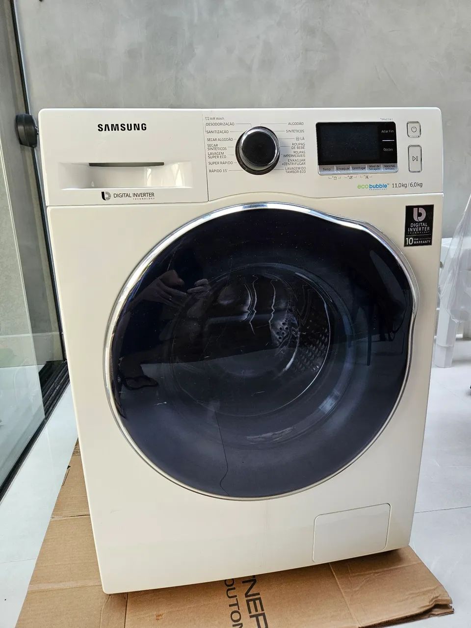 Máquina Lava e Seca Samsung (possui defeito)