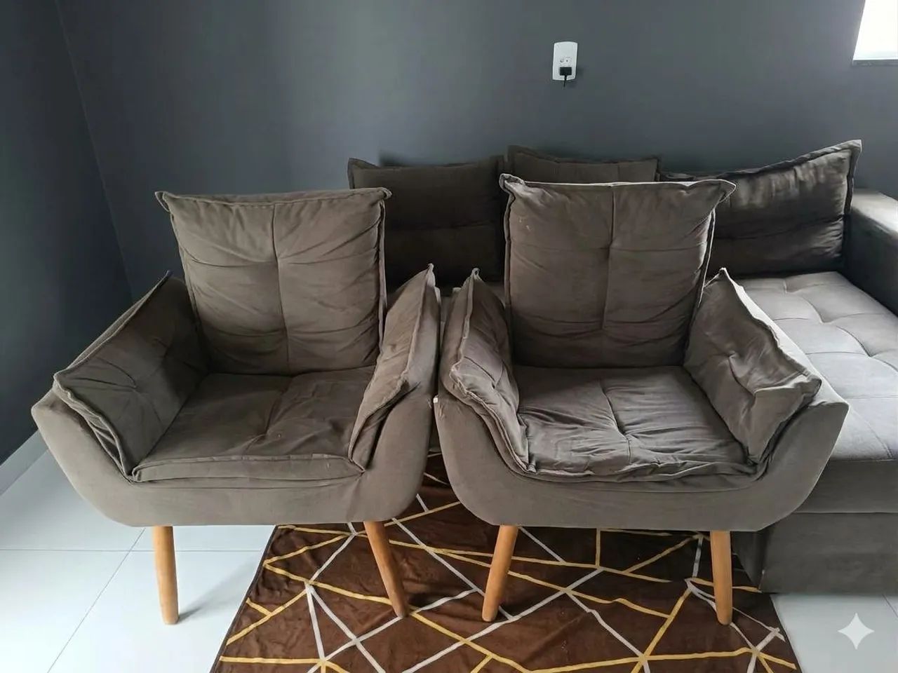 Kit 2 poltronas 