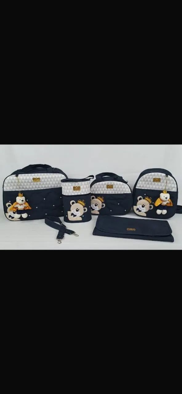 Kit bolsa com 5 peças. - Foto 2