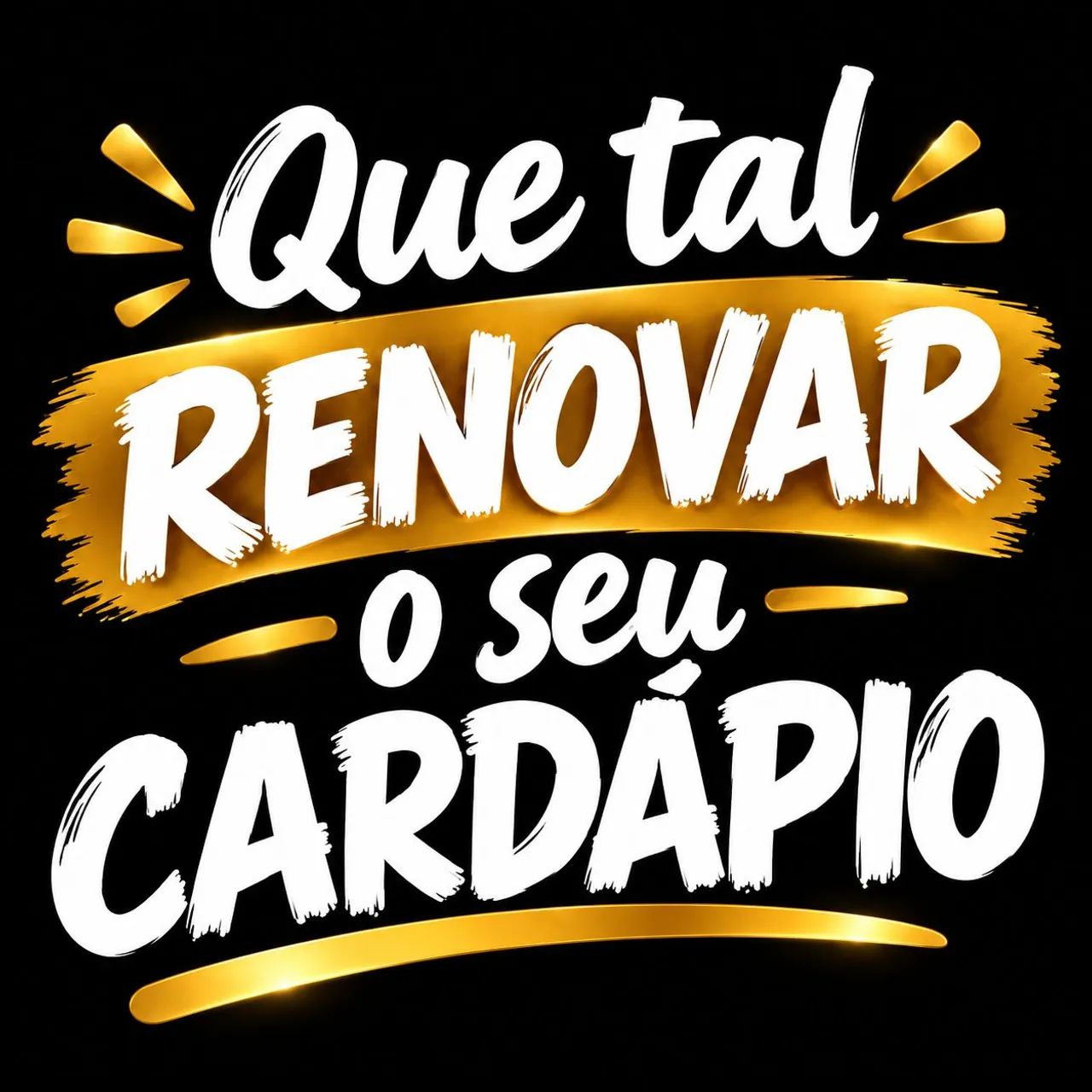 Edição de Cardápios e Gráfica: 