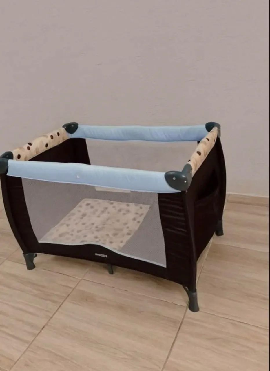 cercadinho completo com colchão 