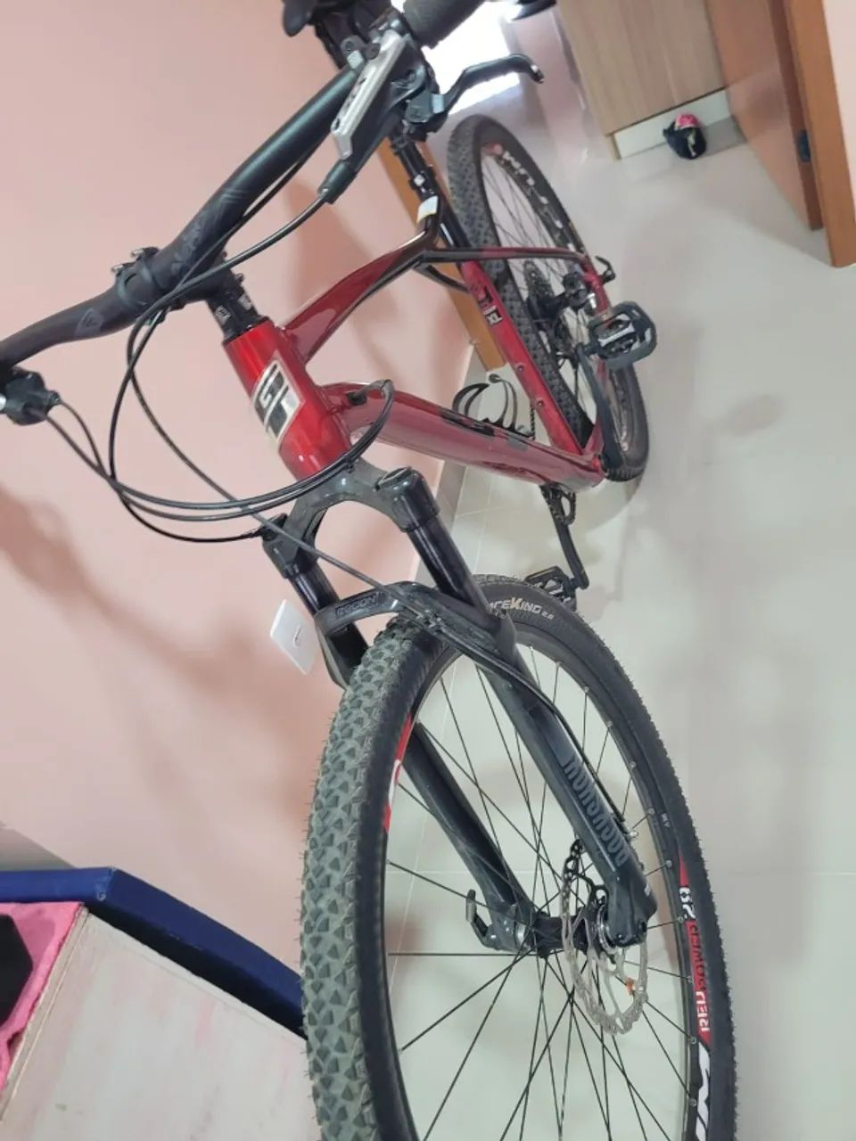 bicicleta GT Zaskar Suspa Recon 1x12 Com Up de Rodas e Freios Unico Dono Nota Fiscal - Foto 3