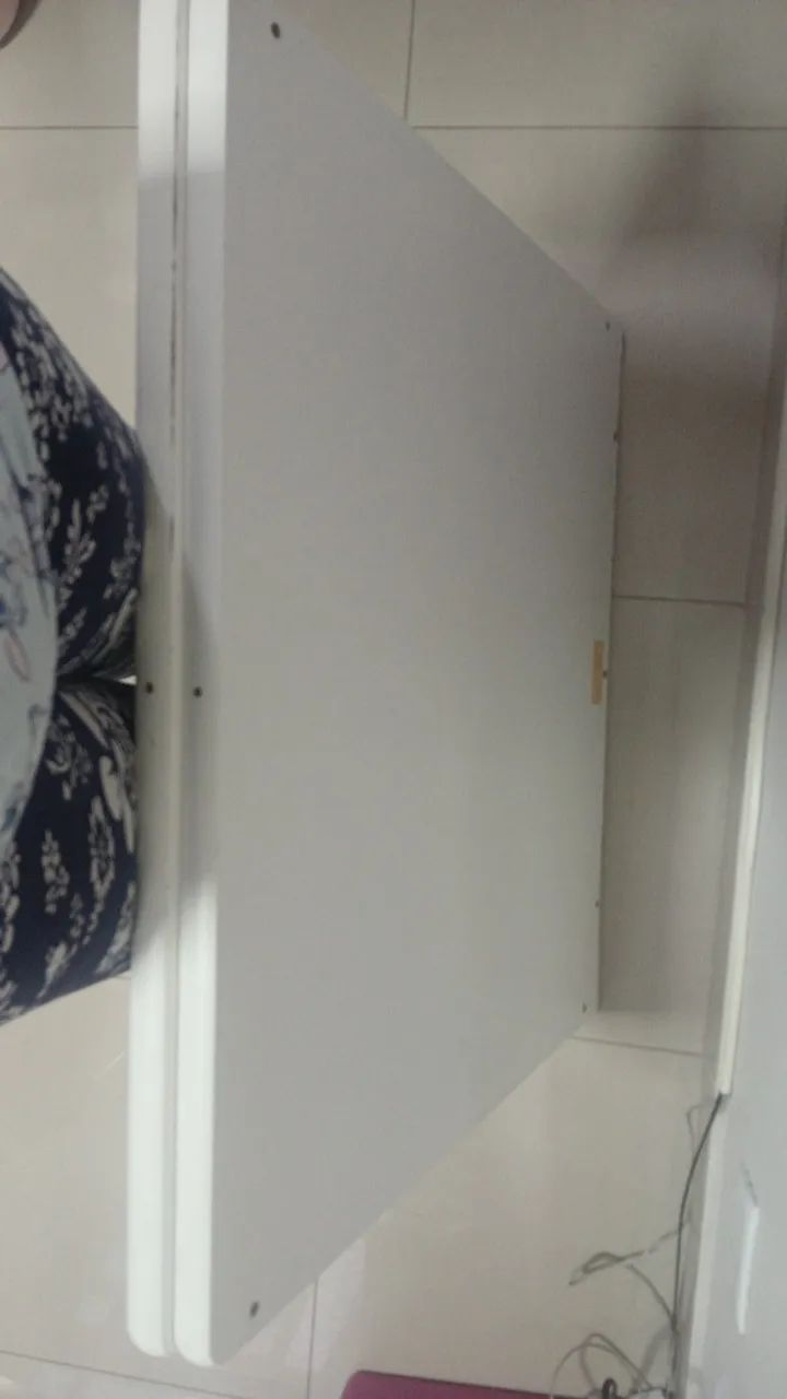 Cabeceira e Peseira de berço americano branco  - Foto 2