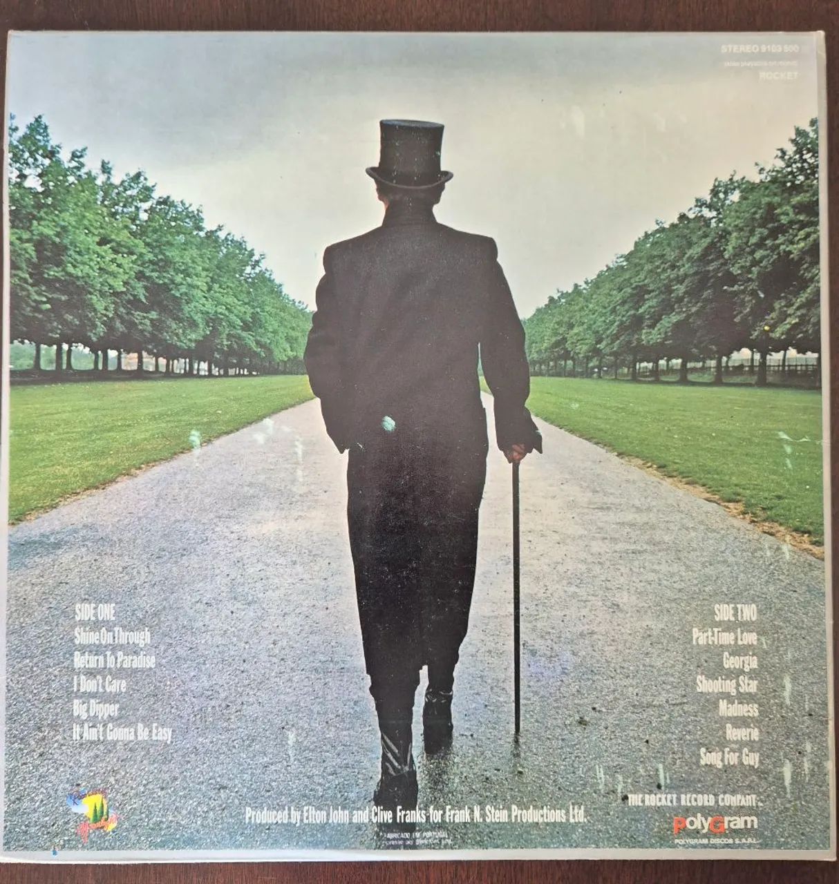 Lp Vinil Elton John A Single Man - Importado - Foto 3