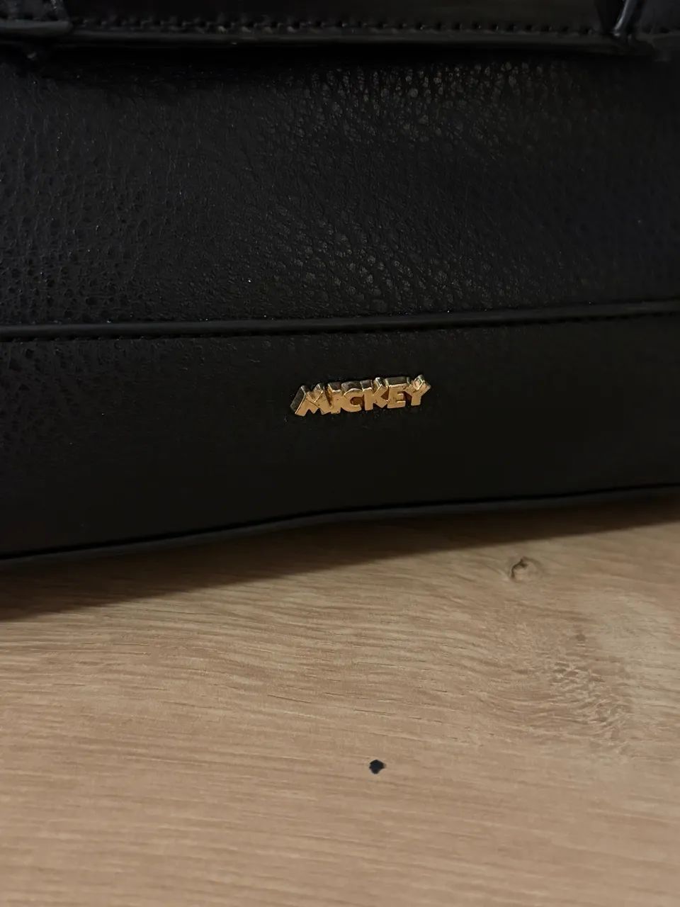 bolsa/mochila de couro personalizada do Mickey Mouse - Foto 2
