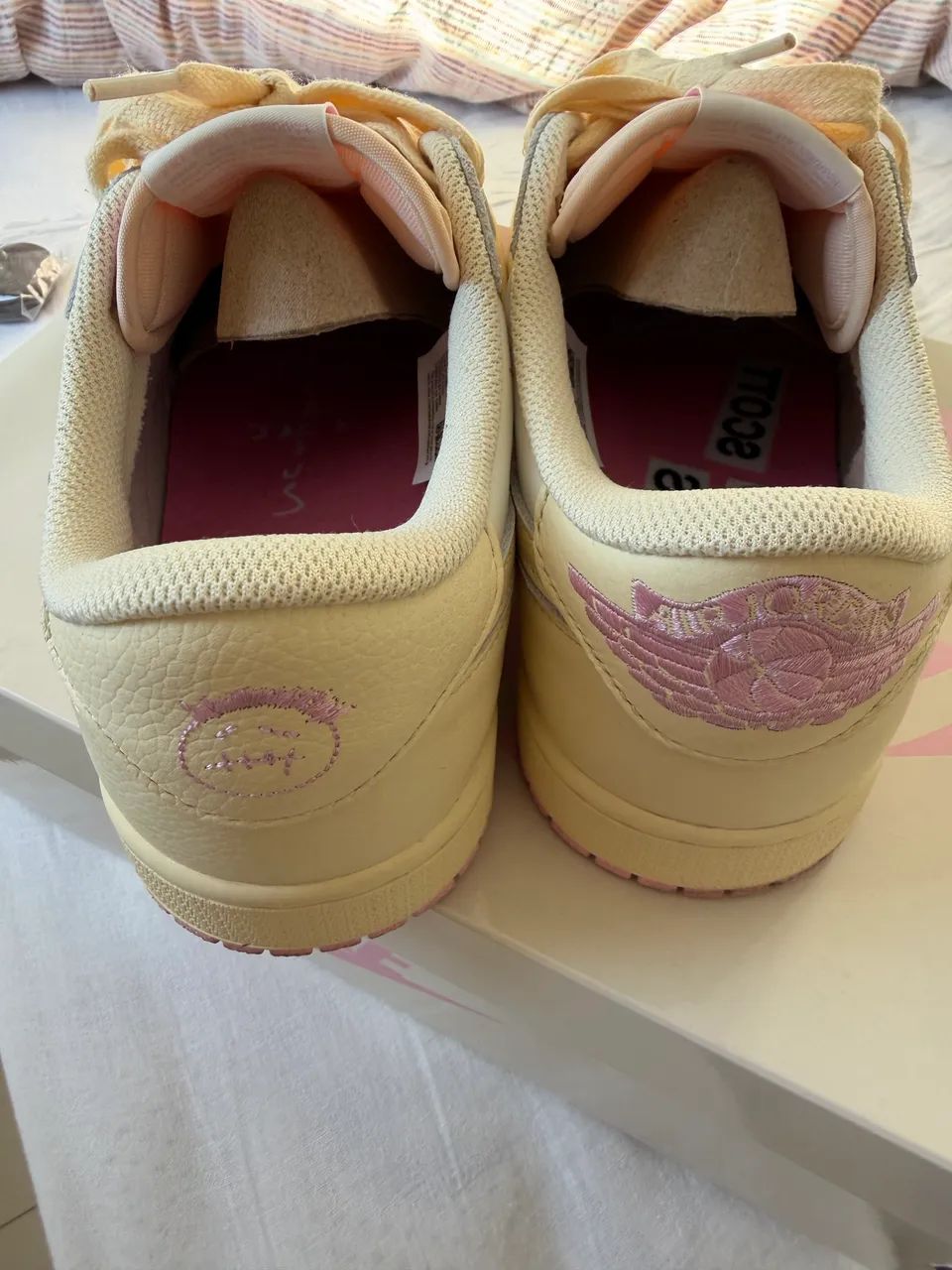Tenis jordan travis scott shy pink - Foto 3
